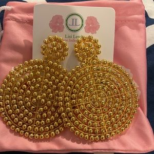 Lisi Lerch gold disk earring